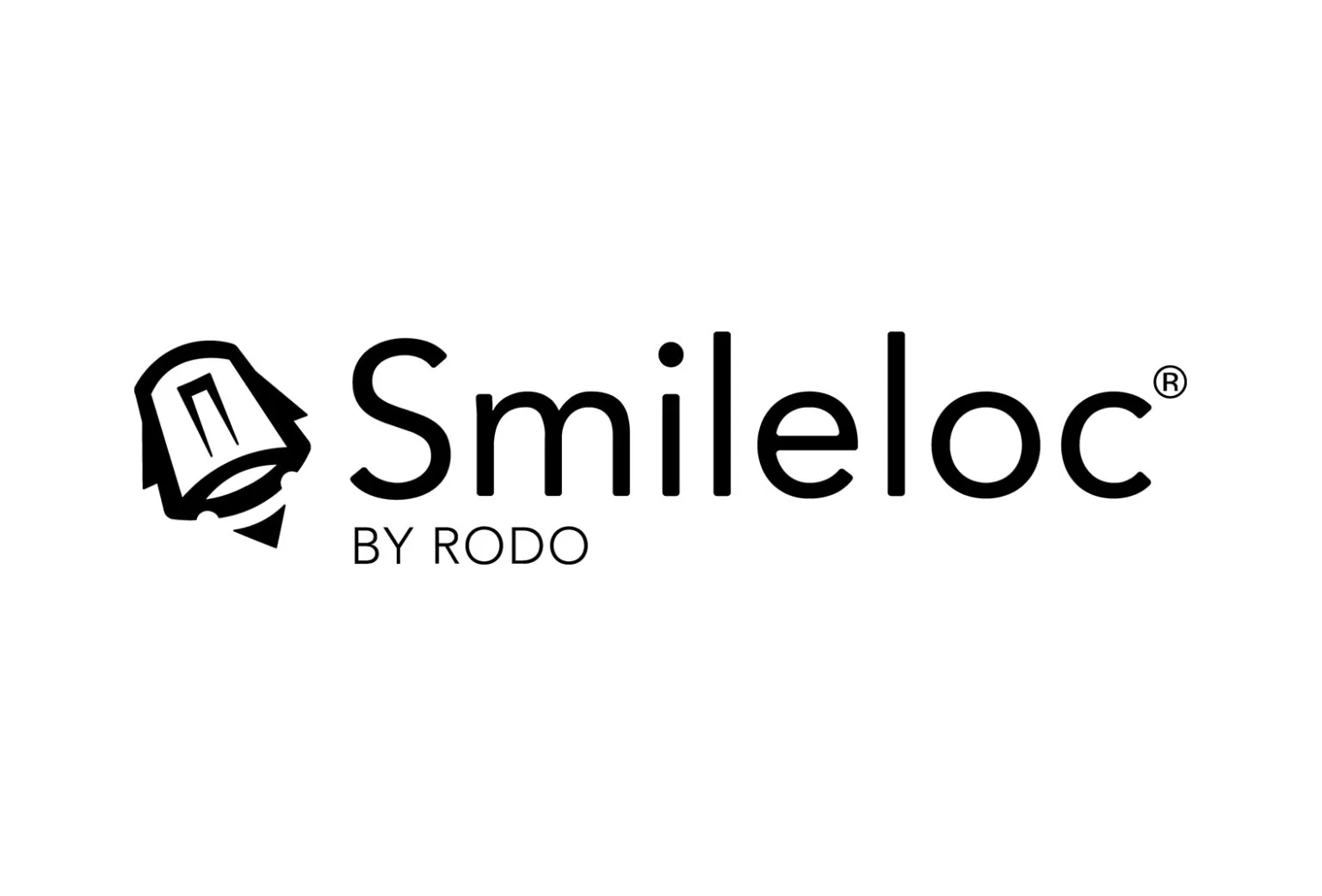 Smileloc by RODO Medical black and white logo